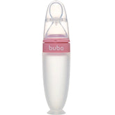 Colher Dosadora com Tampa Rosa 90ml (6m+) - Buba